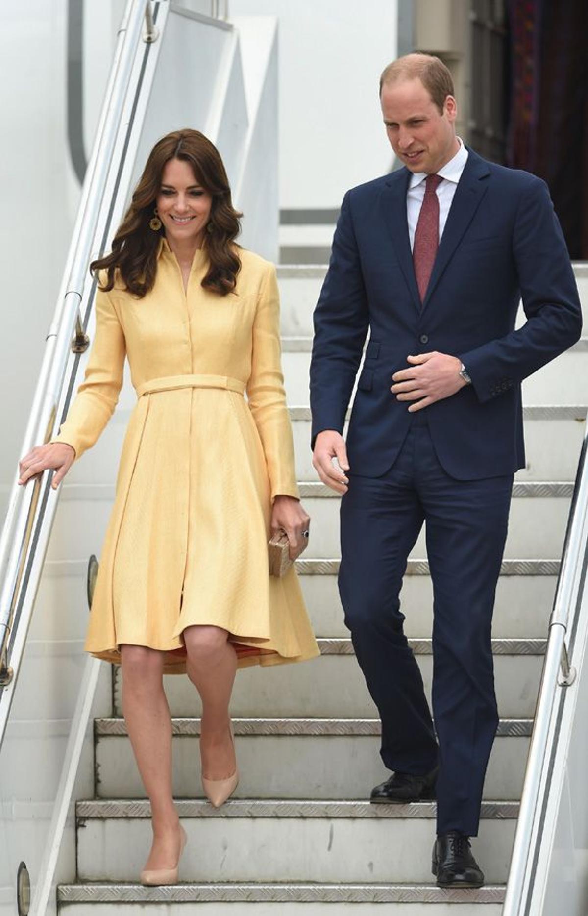 Kate Middleton con vestido de Emilia Wickstead