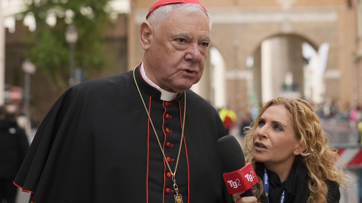 El cardenal Gerhard Ludwig Müller, en el Vaticano