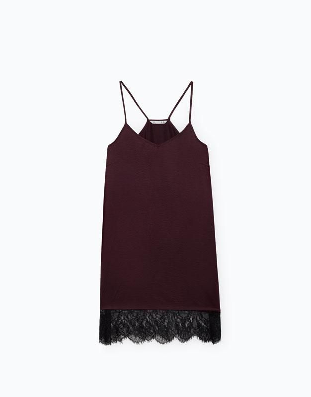 Rebajas Lefties: vestido lencero