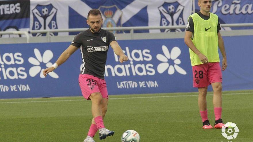 Keidi Bare tiene complicada su continuidad en el Málaga CF la próxima temporada.