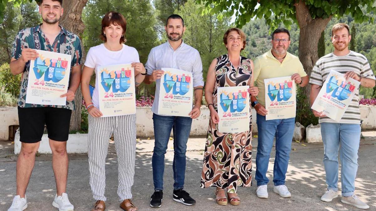 El equipo de gobierno de l’Alcora, encabezado por el alcalde Samuel Falomir, presentó la programación de la campaña ‘Estiu Viu’ del municipio.