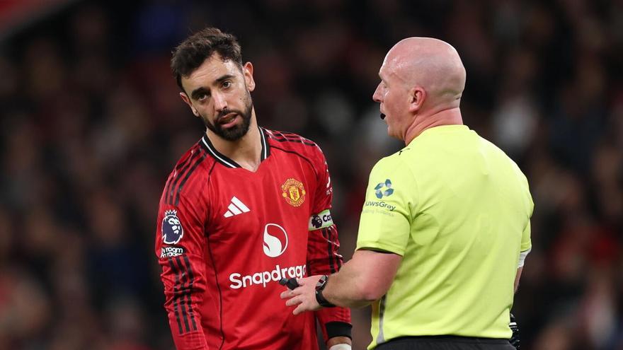 Bruno Fernandes, durante el partido ante el Bournemouth