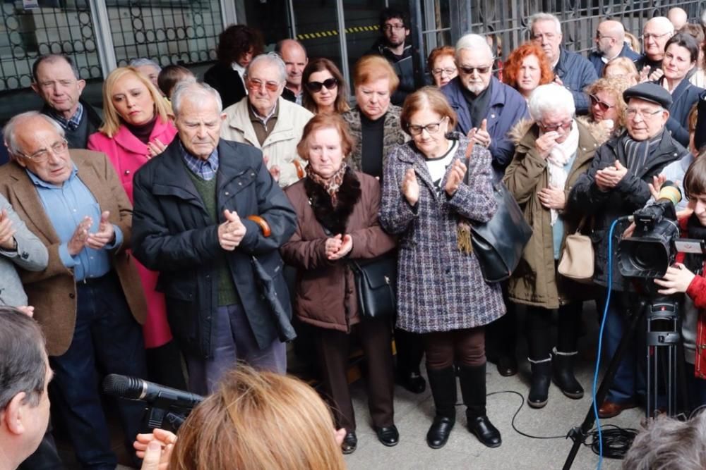 Vigo rinde homenaje a las víctimas del Órbigo 40 a