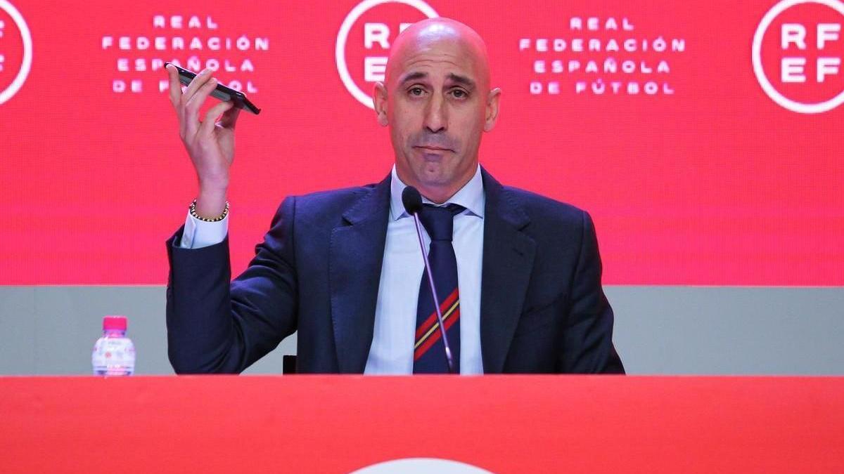 Luis Rubiales en la Real Federación Española de Fútbol