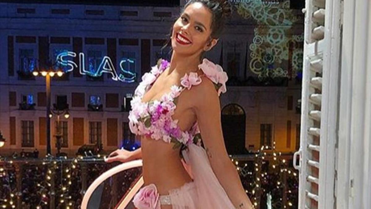 Cristina Pedroche, en las Campanadas 2019.