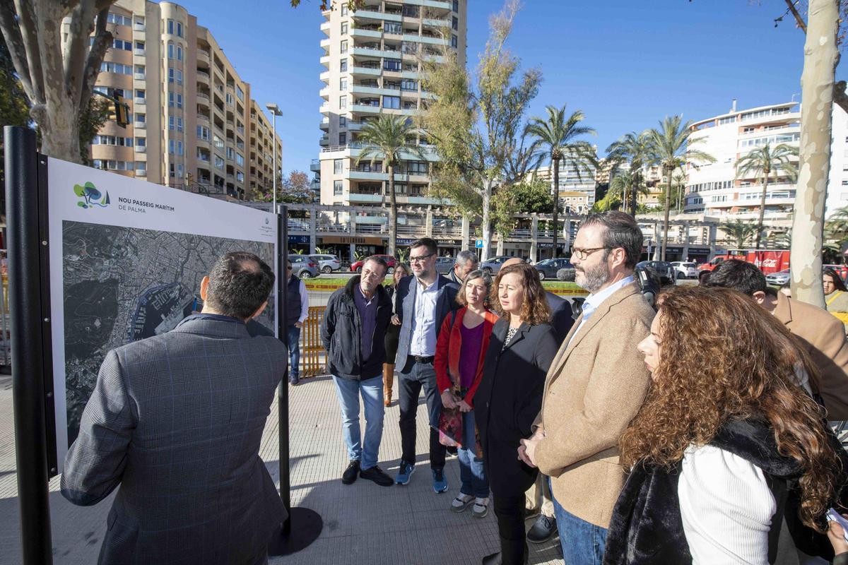 La presidenta del Govern, el alcalde de Palma y la APB visitan los ...