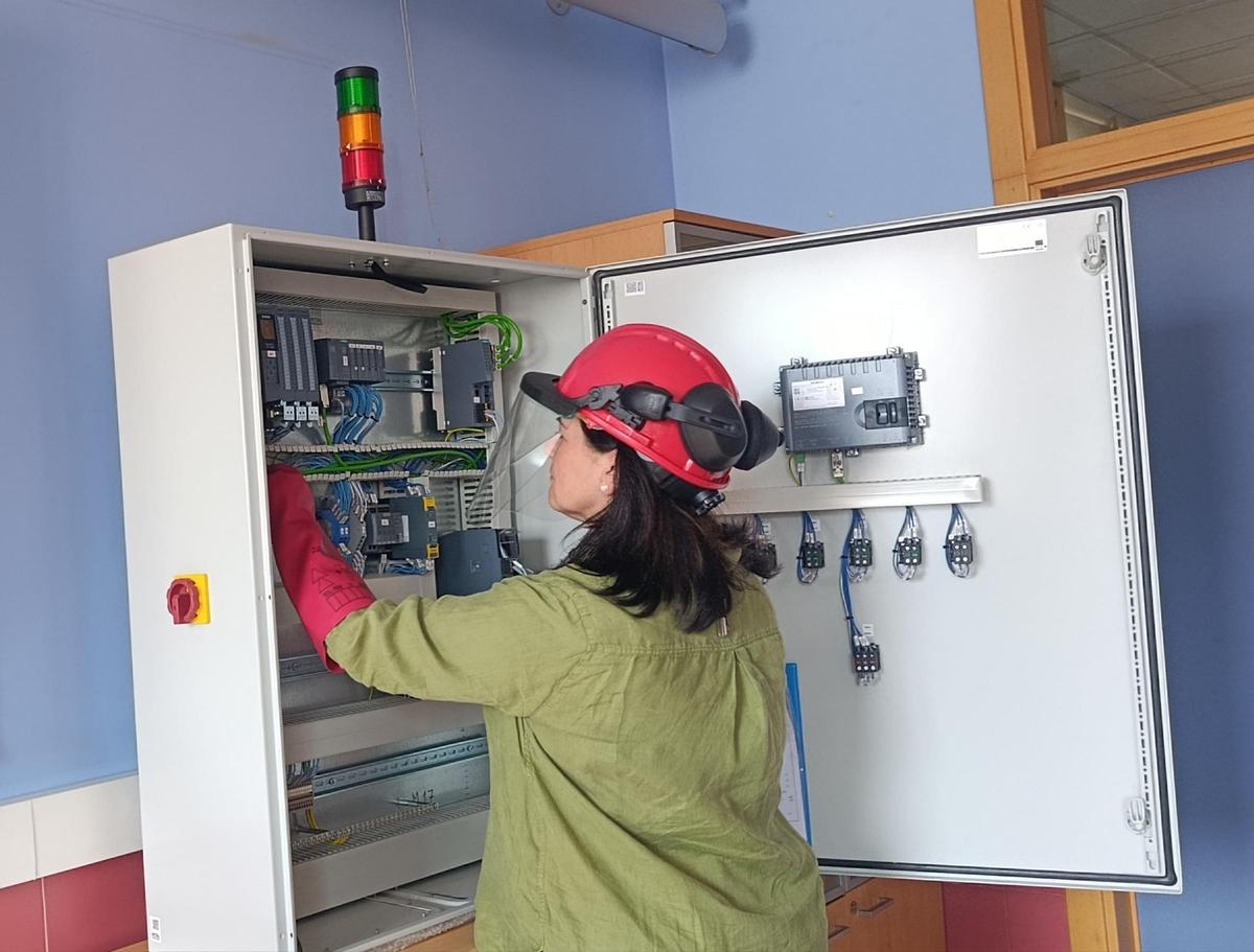 Práctica en cuadro de automatización