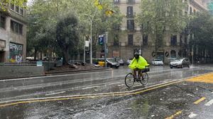 Tarde de tormenta en Barcelona