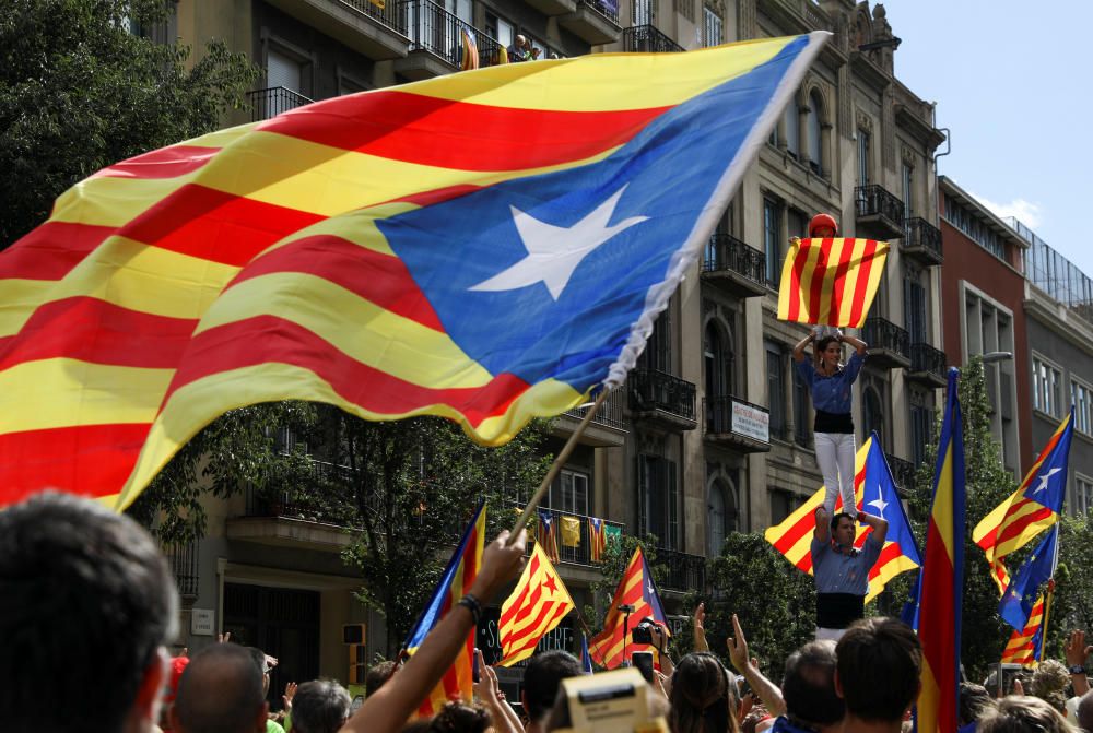 La Diada de l'11 de setembre a Catalunya