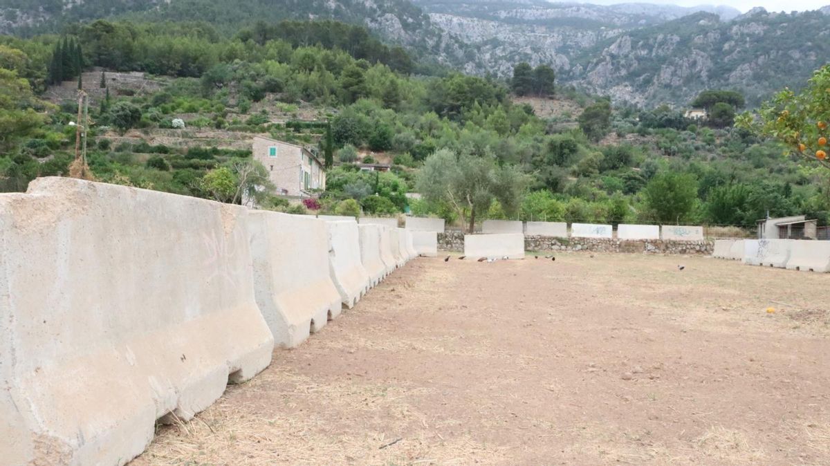 Otra imagen de las obras denunciadas por Més per Sóller.