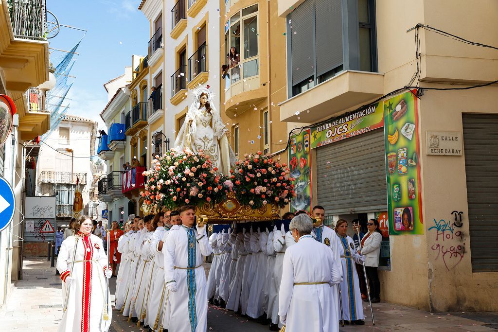 Procesión del Domingo de Resurrección en Lorca, en imágenes