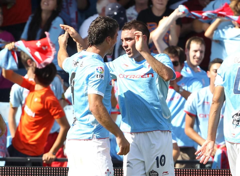 La trayectoria de Iago Aspas en el Celta