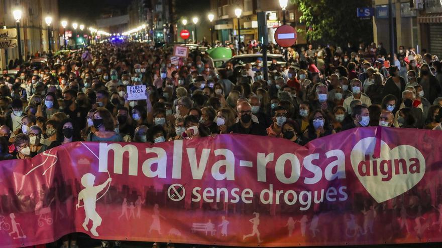 Convocan una nueva manifestación contra el mercado de la droga en Casitas Rosas