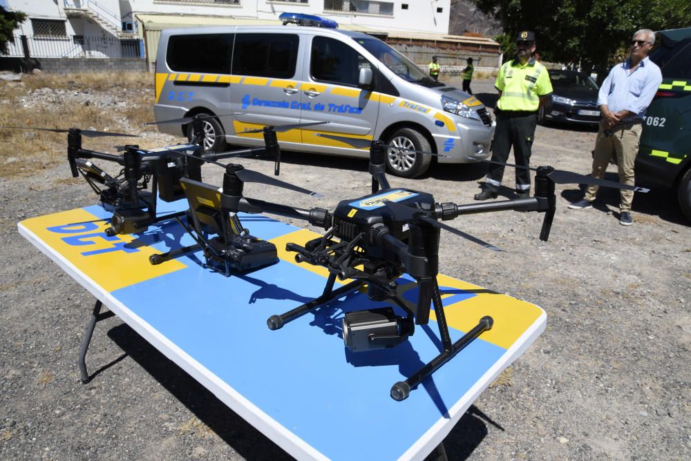 Los drones 'multadores' se estrenan en Canarias