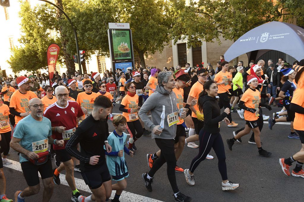 La San Silvestre 2025 en Murcia, en fotografías