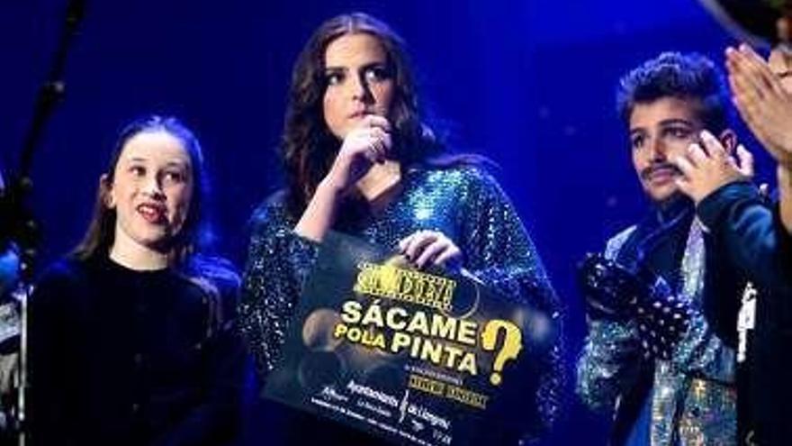 Lucía Fernández es la ganadora del concurso &quot;Sácame pola pinta&quot;