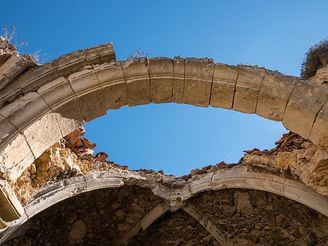 La ruinas de la Catedral de Ochate suelen ser visitadas.