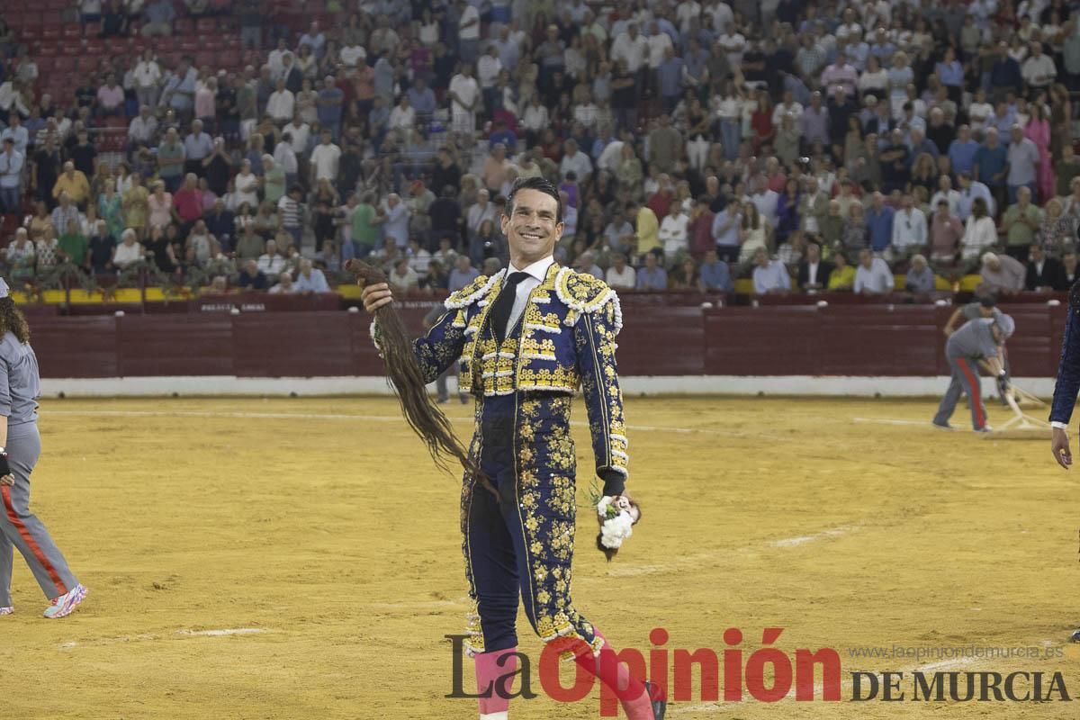 Cuarta corrida en la Feria Taurina de Murcia (Castella, Manzanares y Ureña)