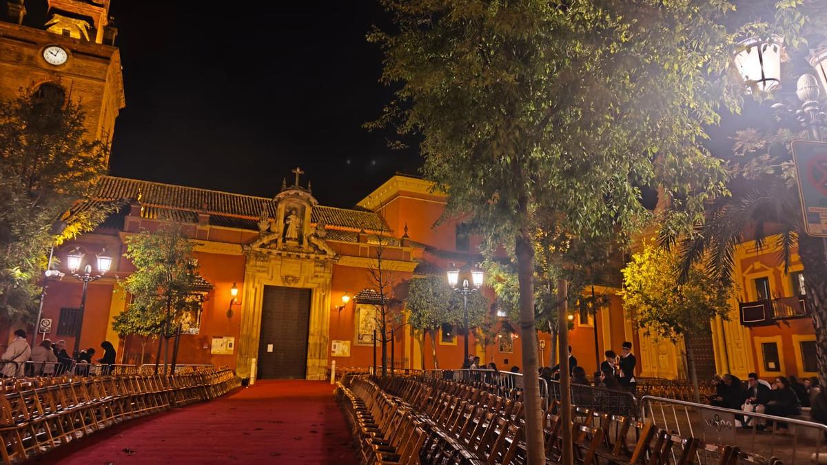 Alrededores de la basílica del Gran Poder en San Lorenzo