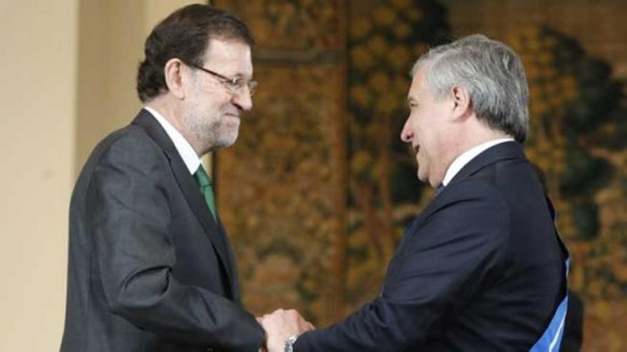 Tajani a Rajoy: "En Bruselas tenéis un amigo"