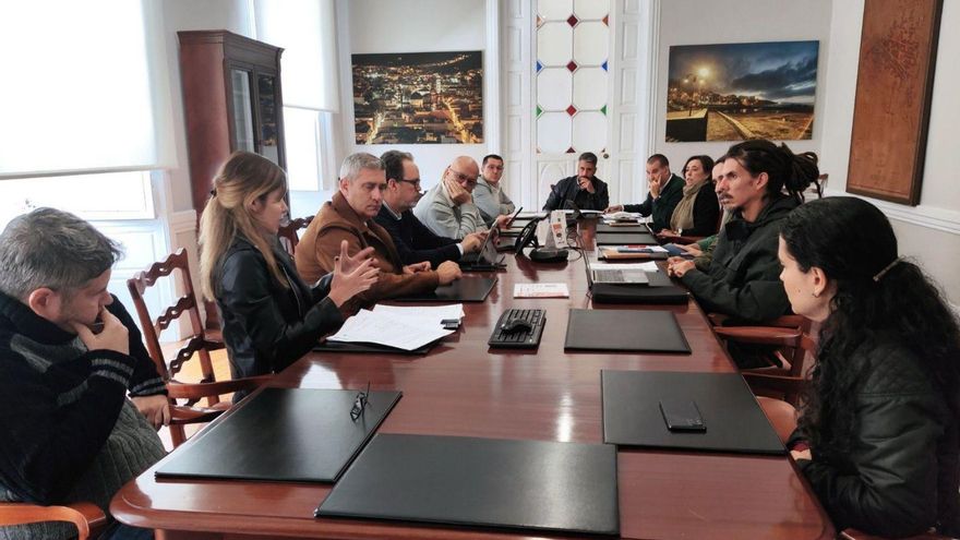 Una reunión del Consejo Rector de la Gerencia de Urbanismo del Ayuntamiento de La Laguna.