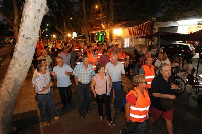 Los pensionistas toman la calle