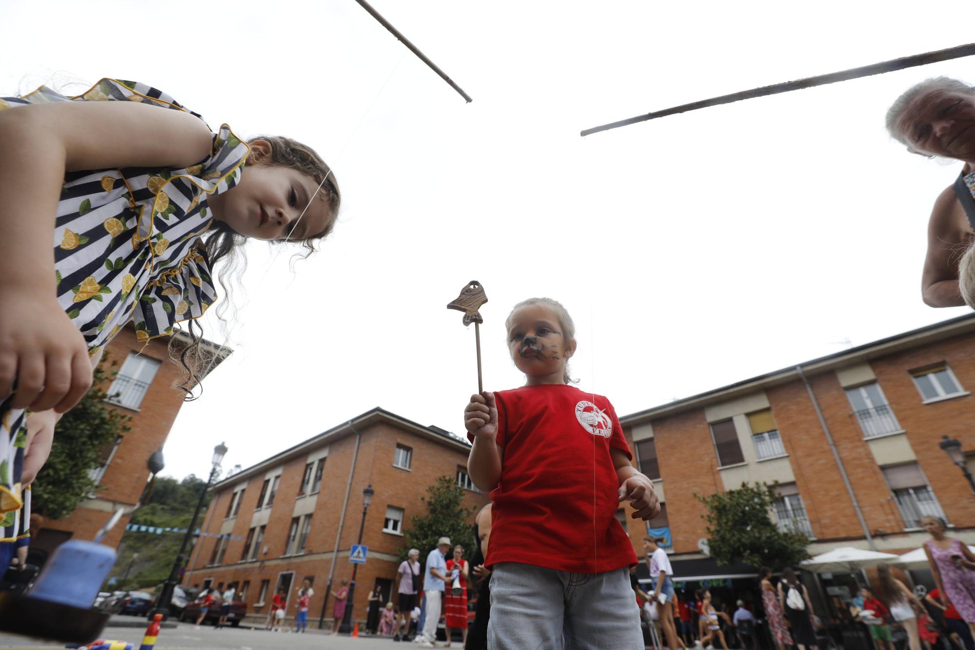 Así fueron los juegos infantiles en Tudela Veguín