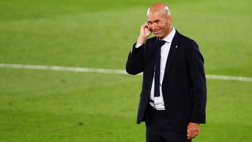 Zidane se queda seco