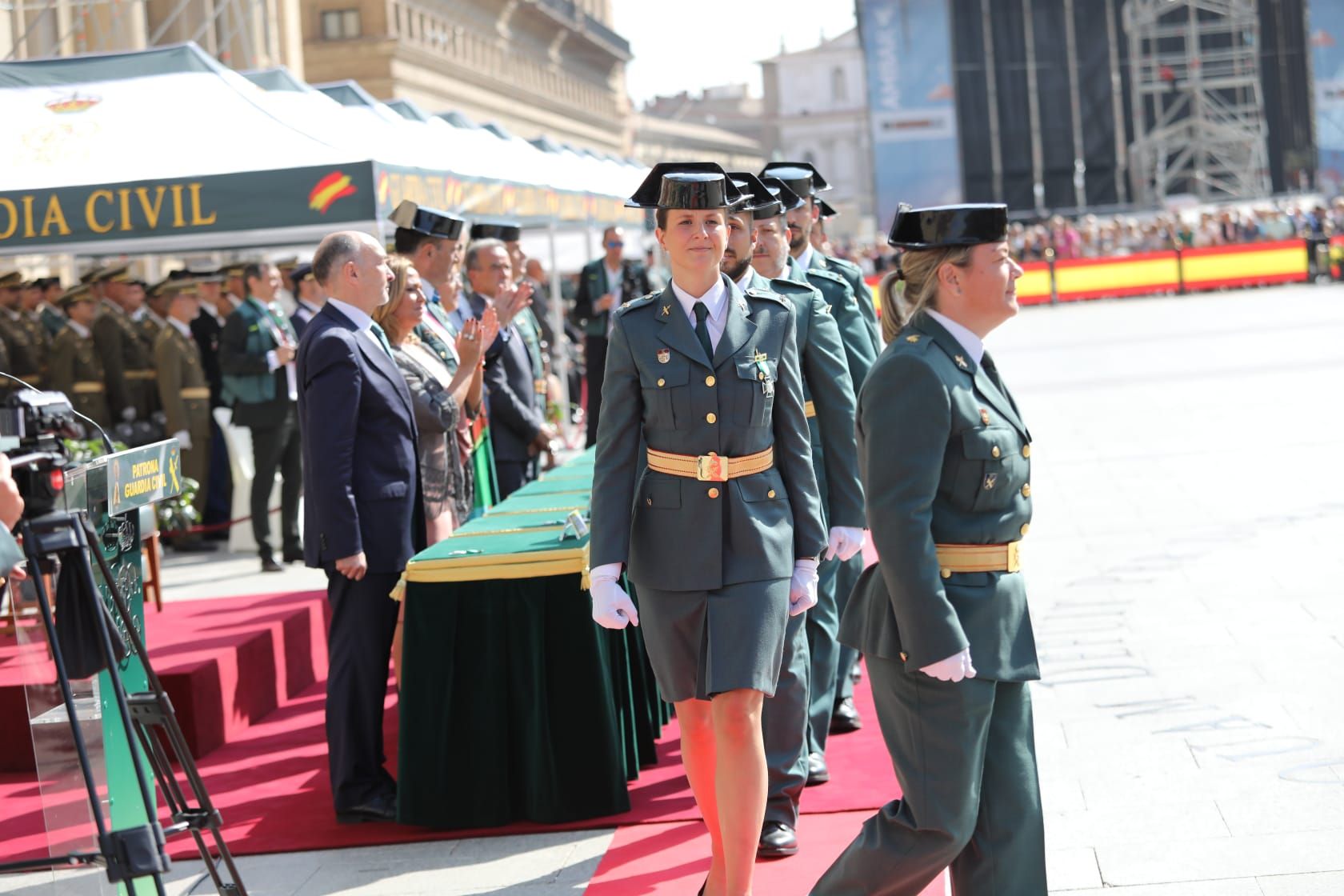 EN IMÁGENES | La Guardia Civil celebra los actos conmemorativos de su Patrona la Virgen del Pilar