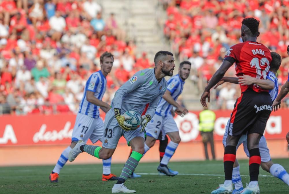 Mallorca-Real Sociedad: Los bermellones encajan su primera decepción