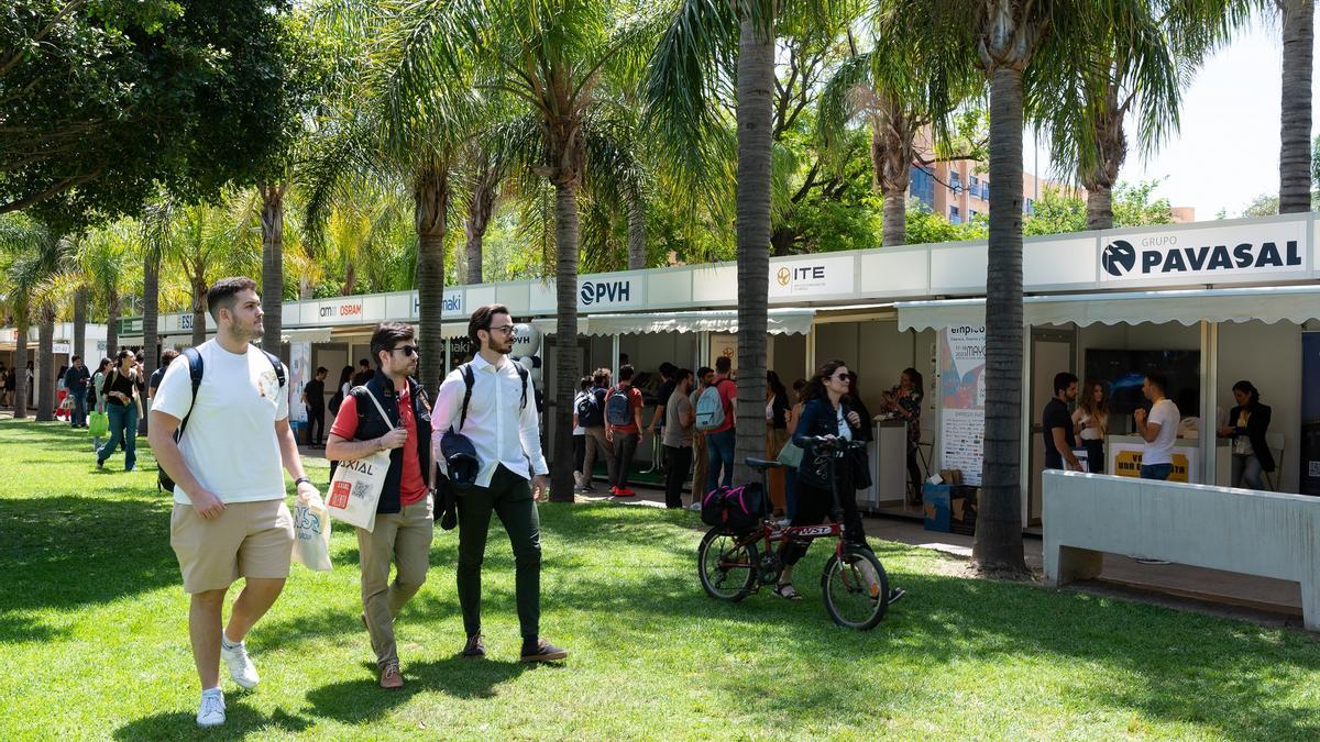 La UPV organiza el Foro de Empleo, con más de mil ofertas de trabajo y prácticas.