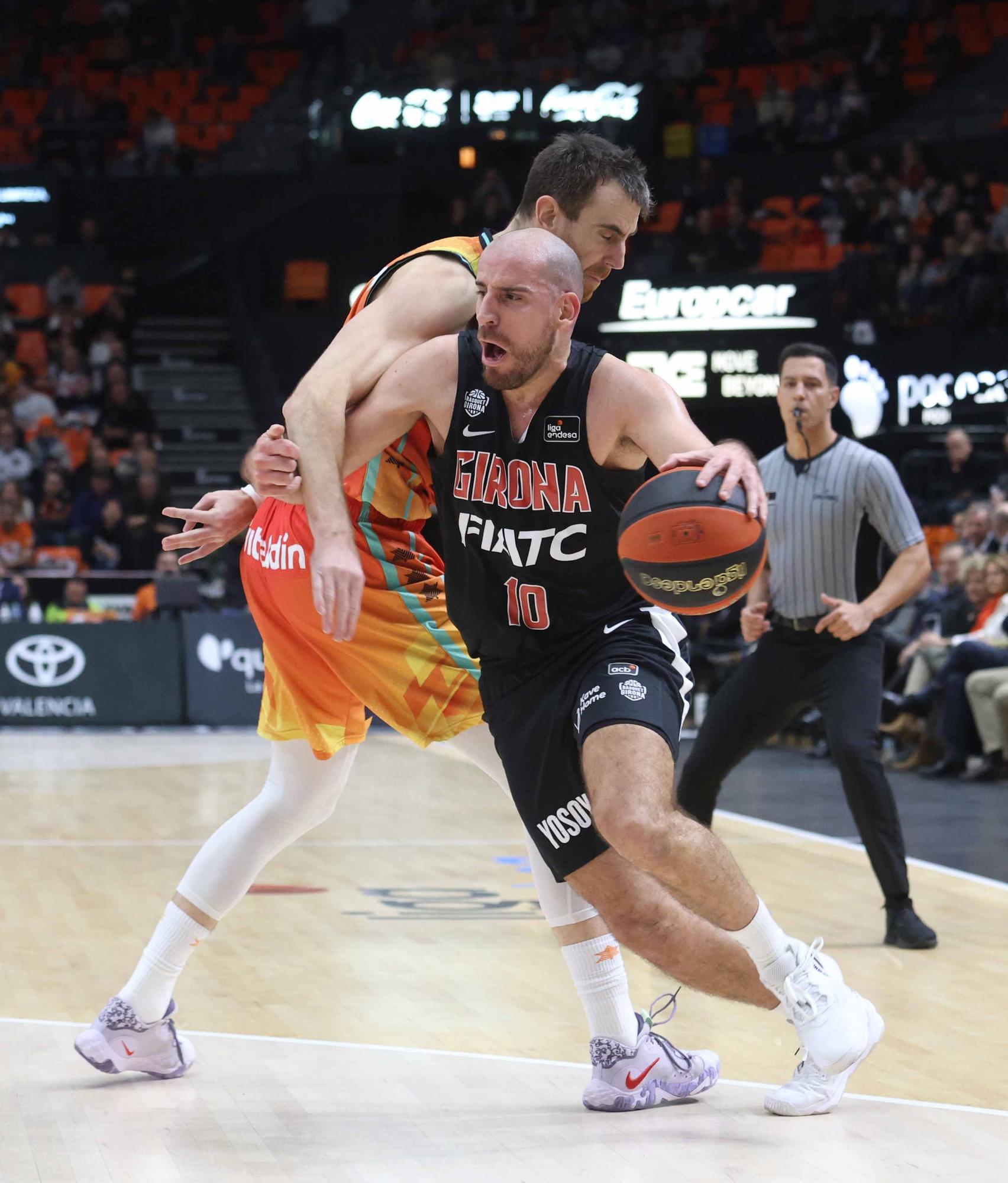 Las mejores imágenes del Valencia Basket - Girona Basketball