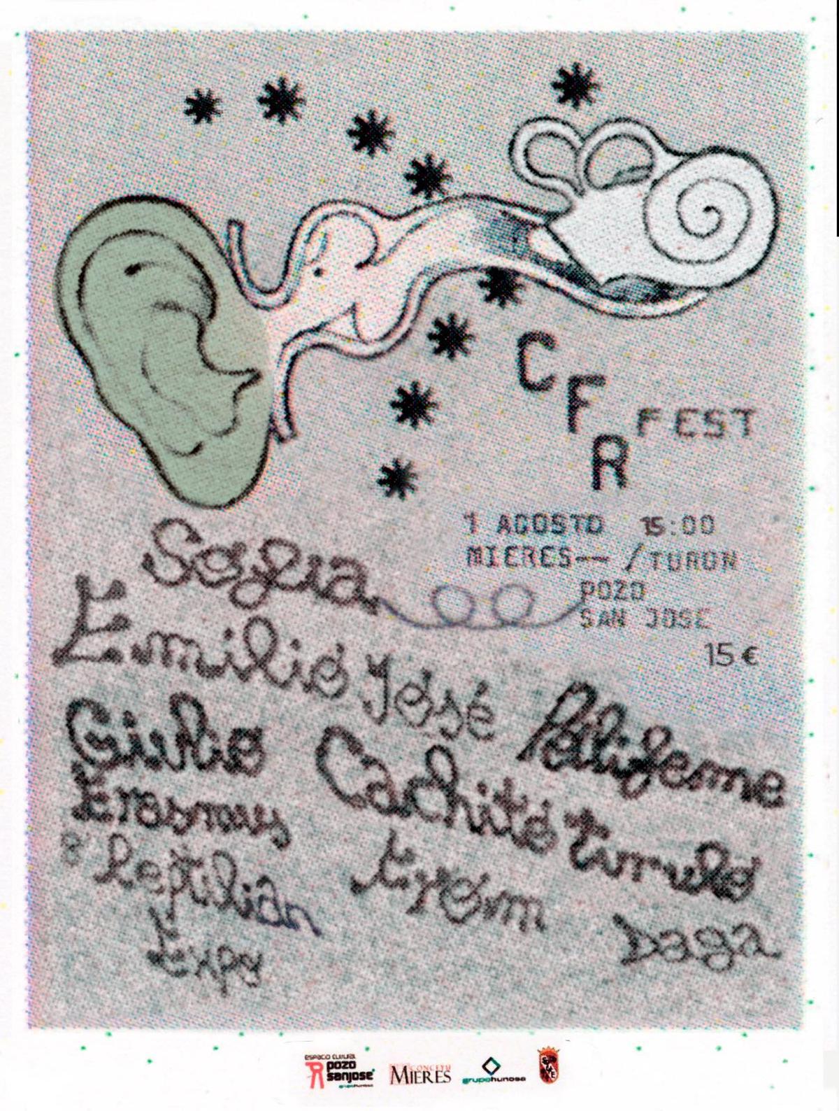 El cartel del CFR Fest.