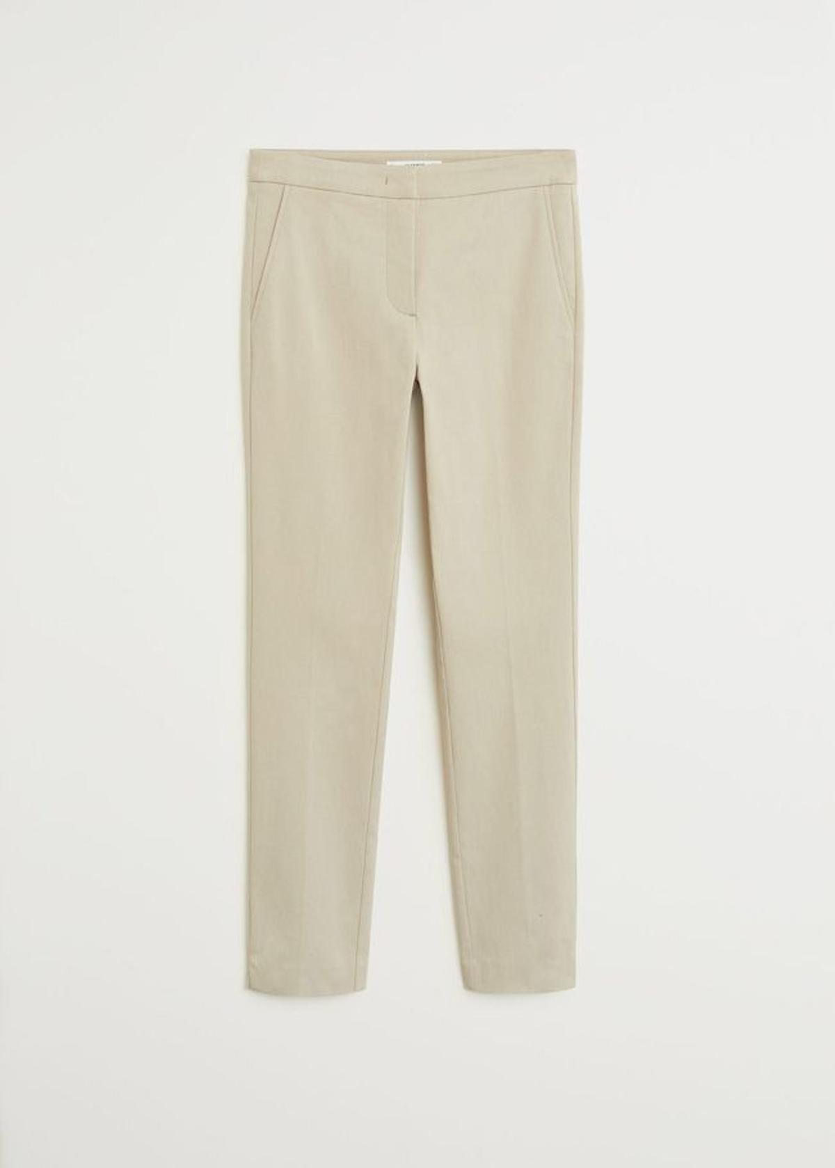 Pantalón 'skinny crop', de Mango