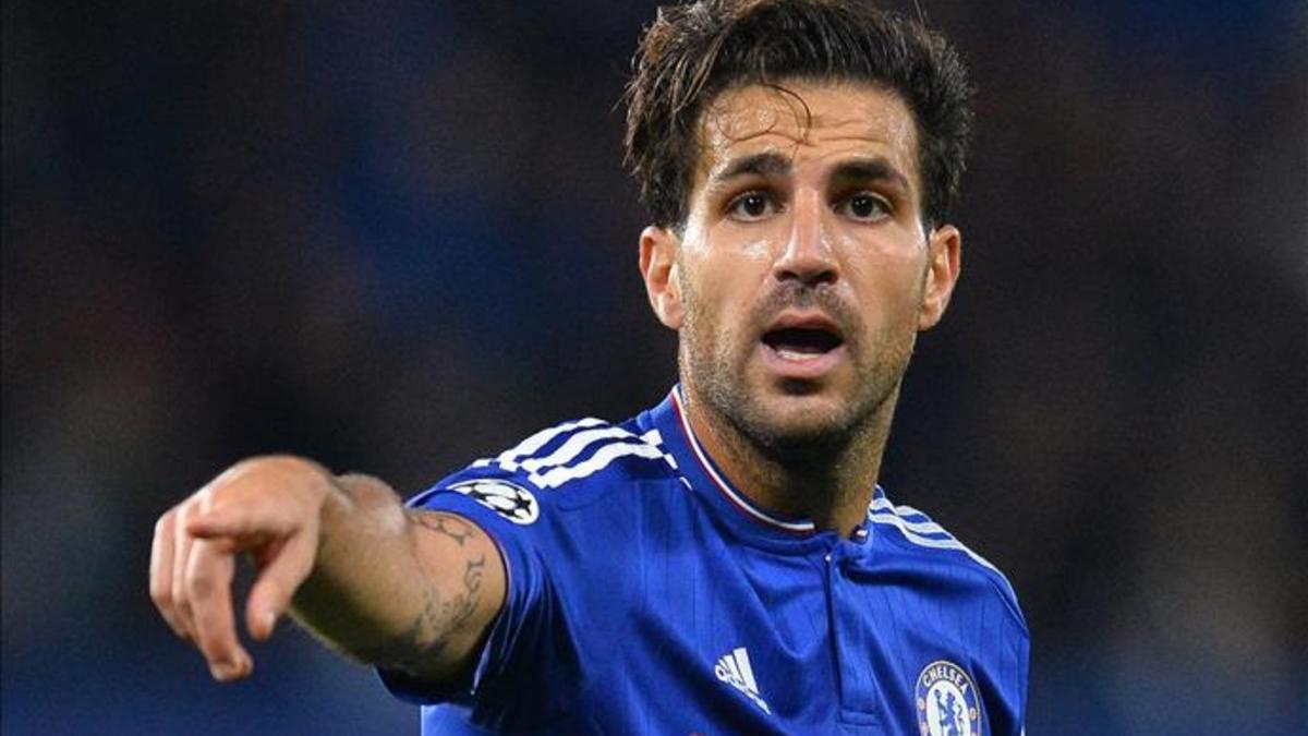 Cesc Fàbregas podría salir del Chelsea en enero.