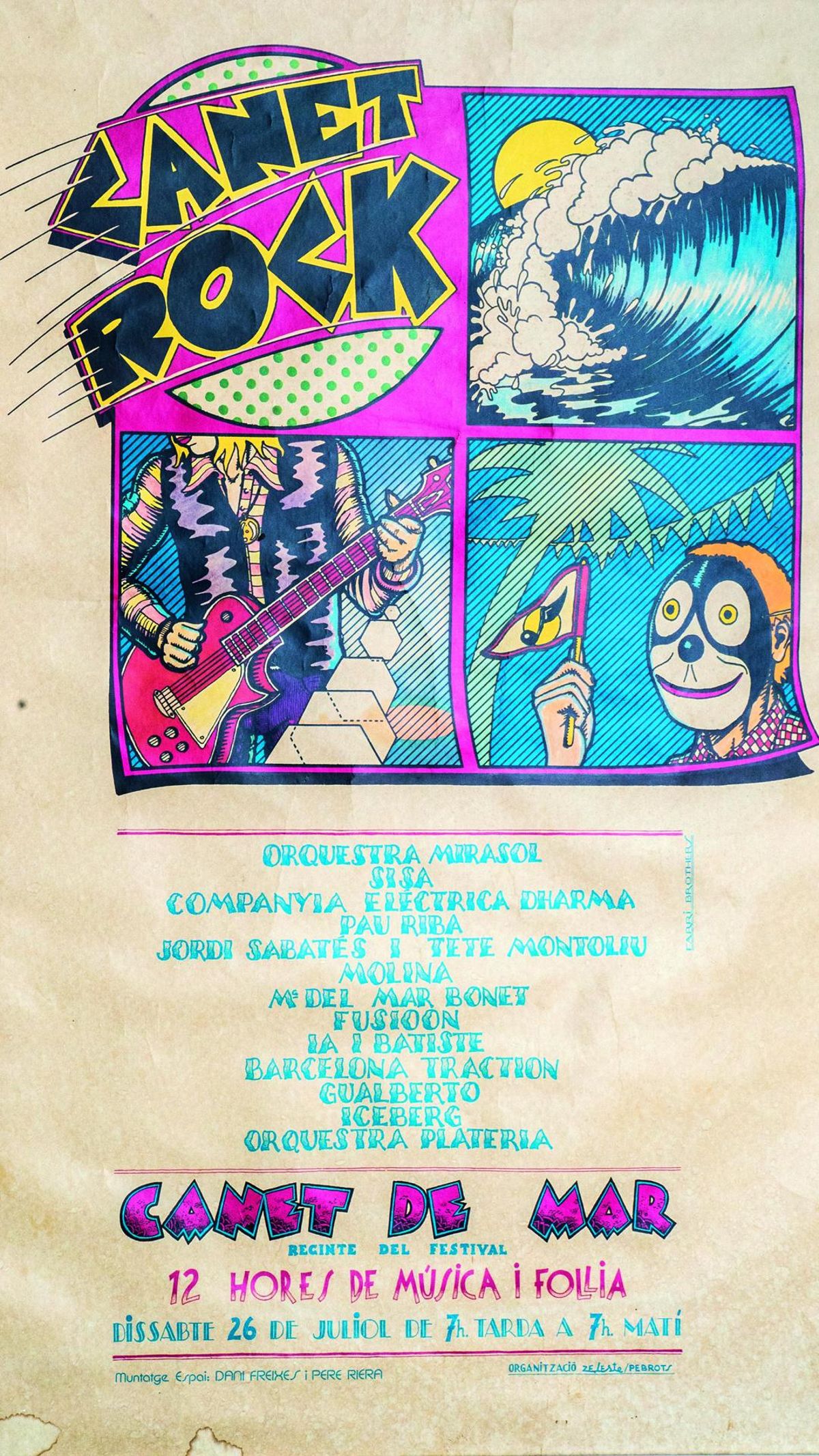 Canet Rock de 1975, 1976, 1977 y 1978