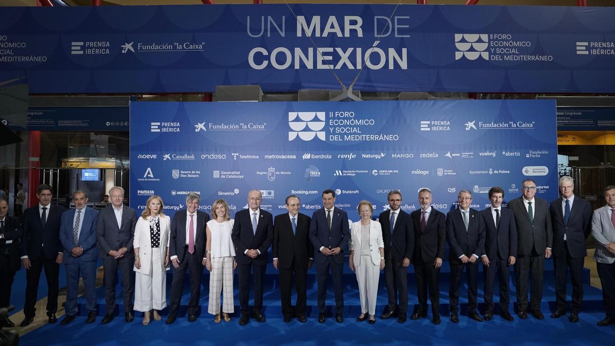 La primera jornada del II Foro del Mediterráneo, en imágenes