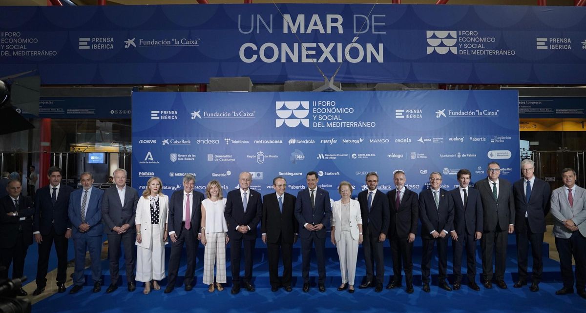 La primera jornada del II Foro del Mediterráneo, en imágenes