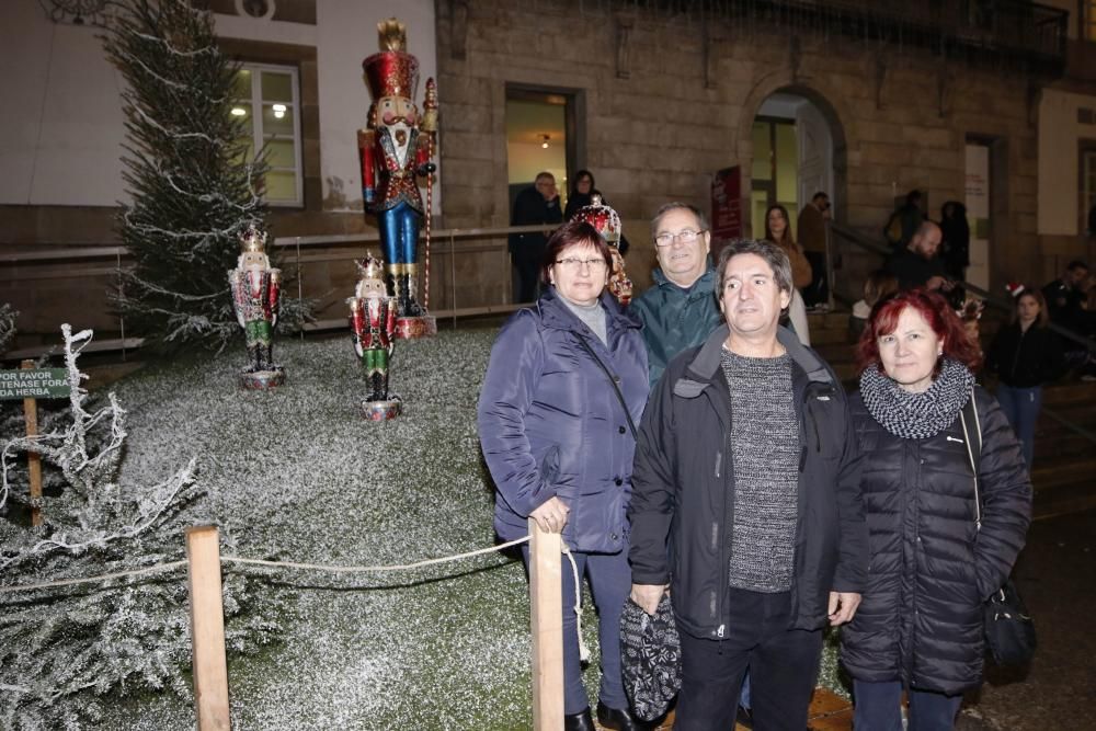 Ya es Navidad en Vigo: 10 milllones de luces para marcar una historia. // A. Villar | J. Lores | J. Álvarez | C. Delgado | M. Romero