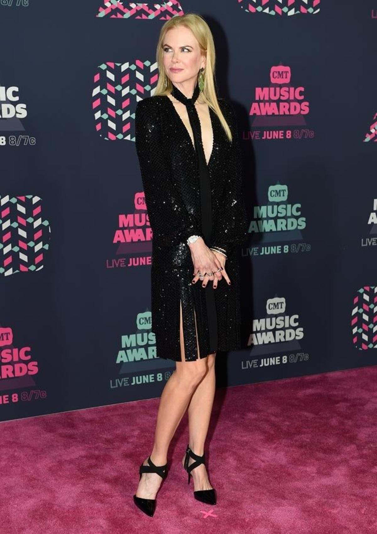 Nicole Kidman, en la alfombra rosa de los CMT Music Awards 2016.