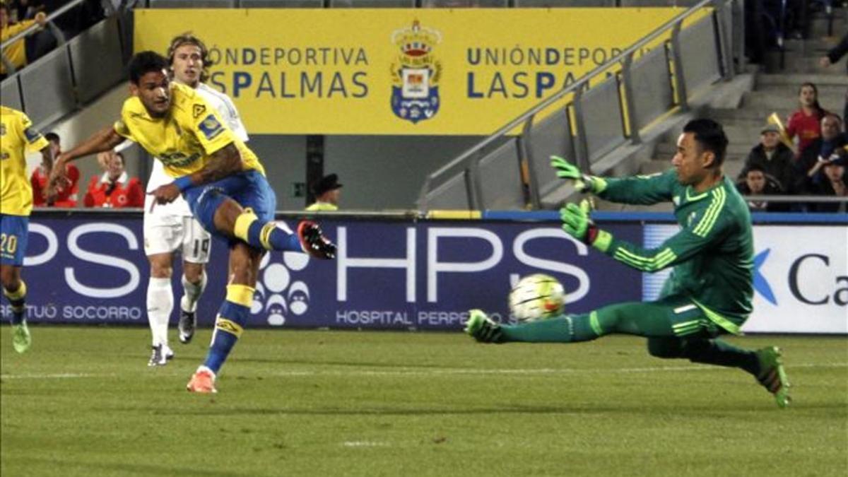 Keylor Navas volvió a ser decisivo ante el Las Palmas