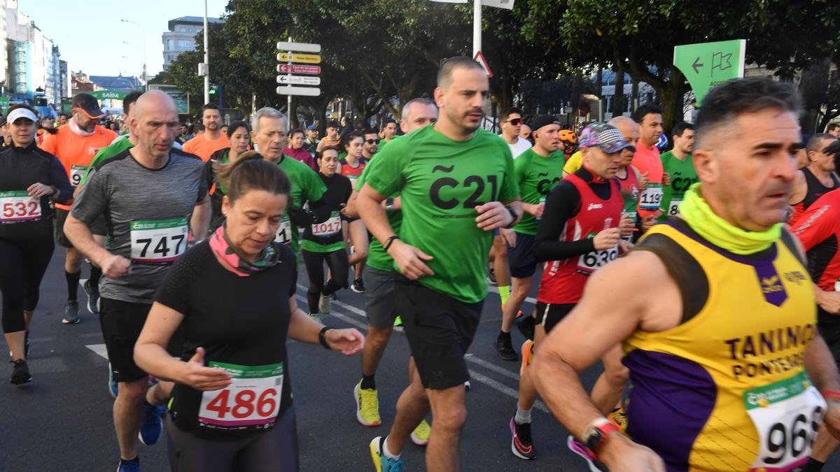 MEDIA MARATÓN A CORUÑA 21: Sigueni y Jepleting ganan el medio maratón de A  Coruña