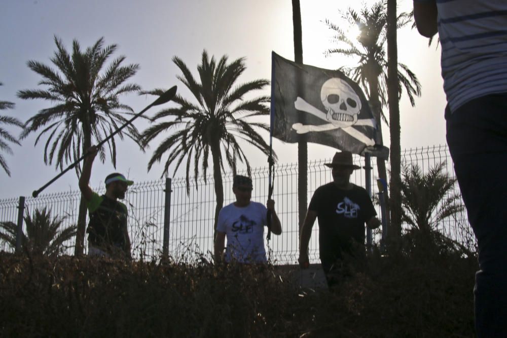 Desembarco pirata en Cala Ferrís, Torrevieja