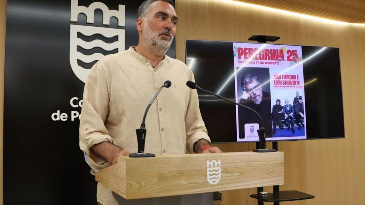 Demetrio Gómez, durante la presentación del programa de conciertos.