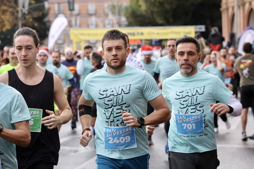 Las imágenes de la San Silvestre 2024 en Murcia