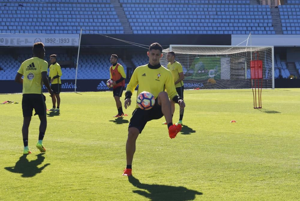 Últimos preparativos de los celestes antes del arranque liguero. Eduardo Berizzo pone fin a la pretemporada en Balaídos con un entrenamiento a puerta cerrada.