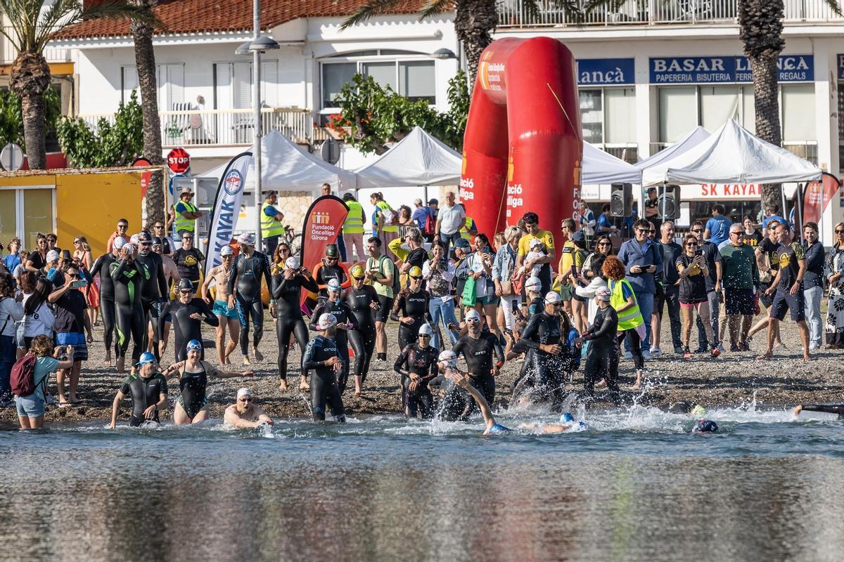 La cursa en l'edició de l'any passat, a Llançà.