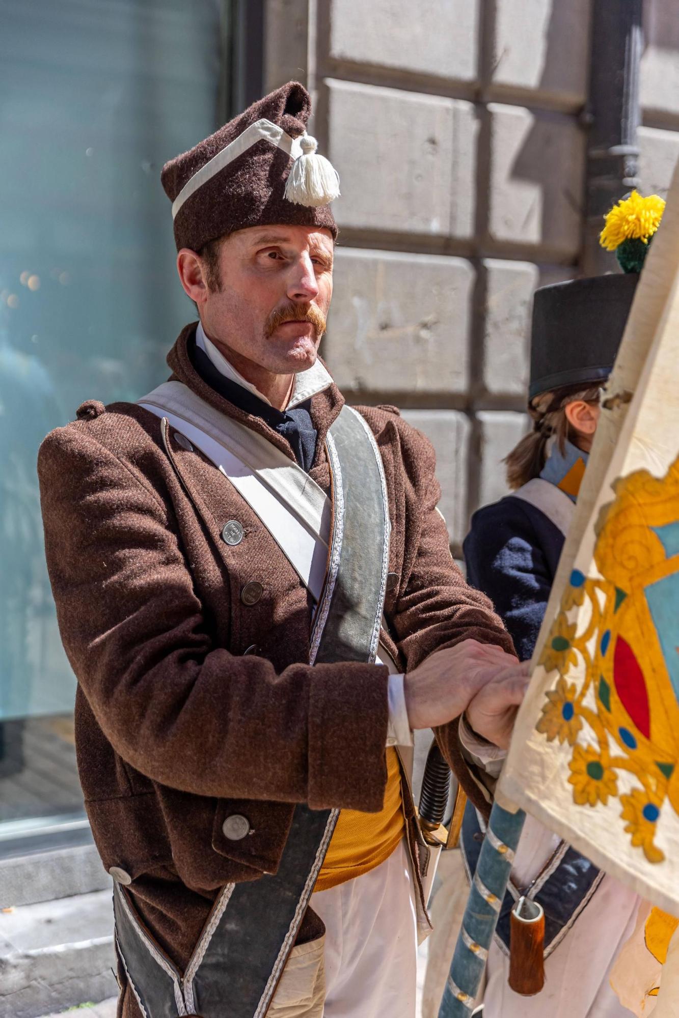 En imágenes | Recreación que conmemora la declaración asturiana de guerra a Napoleón