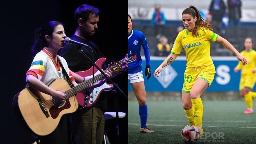 Unha samba "saída do corazón" para Millene e o Deportivo