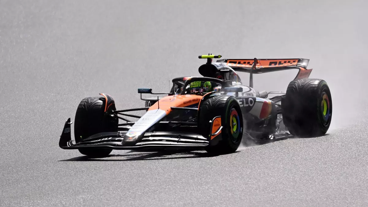 Norris impone su ley en el caos de Silverstone